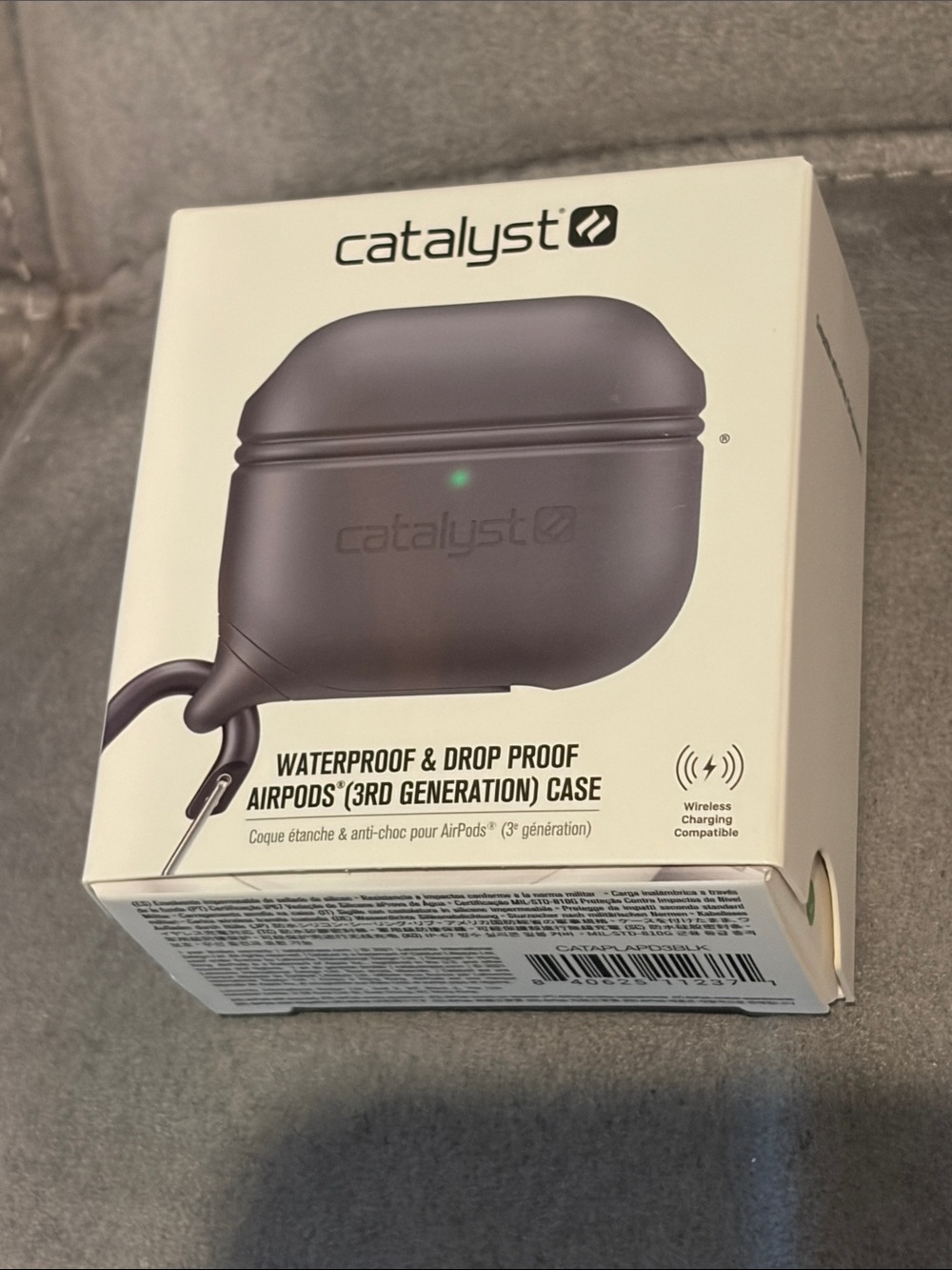 Catalyst Waterproof & Drop Proof AirPods (3rd Gen) Case - Black